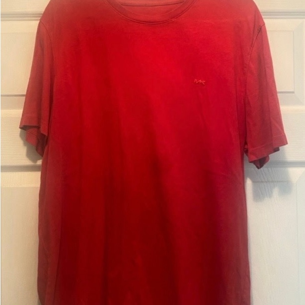 Michael Kors Men's Red T-Shirt